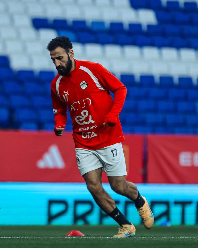 18 صورة ترصد كواليس مران منتخب مصر الختامي قبل مواجهة إسبانيا