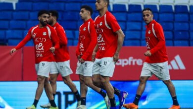 18 صورة ترصد كواليس مران منتخب مصر الختامي قبل مواجهة إسبانيا