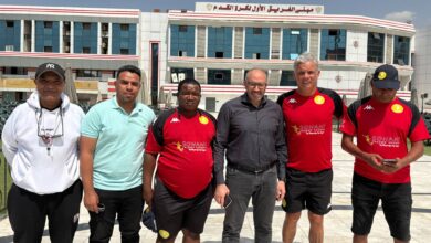 تعاون كروي في ميت عقبة.. نجم جنوب إفريقيا ضيفاً على قطاعات الكرة بنادي الزمالك- صورة