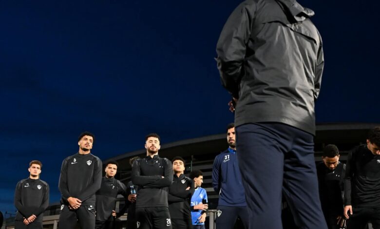 قرار منتظر من الزمالك بشأن مباراة إياب نصف نهائي الكونفدرالية أمام بلوزداد 1 قرار منتظر من الزمالك بشأن مباراة إياب نصف نهائي الكونفدرالية أمام بلوزداد