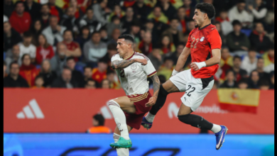 فضيحة.. هتافات عنصرية تهز مباراة مصر وإسبانيا وإدانة دولية