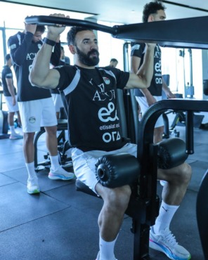 منتخب مصر يرفع "حالة التأهب" في الجيم استعداداً لودية روسيا-صورة 11 منتخب مصر يرفع "حالة التأهب" في الجيم استعداداً لودية روسيا-صورة