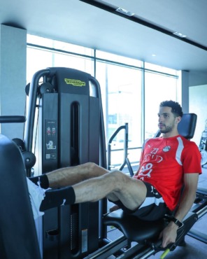 منتخب مصر يرفع "حالة التأهب" في الجيم استعداداً لودية روسيا-صورة 3 منتخب مصر يرفع "حالة التأهب" في الجيم استعداداً لودية روسيا-صورة
