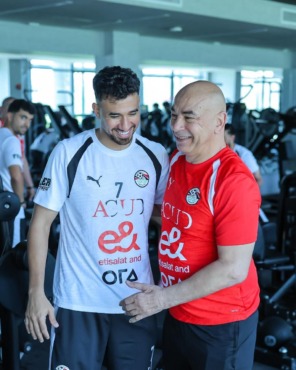 تدريبات بدنية لمنتخب مصر استعداداً لودية روسيا - صورة