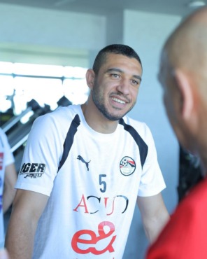 تدريبات بدنية لمنتخب مصر استعداداً لودية روسيا - صورة