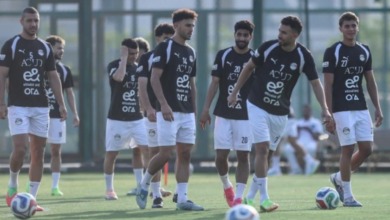 منتخب مصر يواصل استعداداته لودية روسيا بمشاركة الثنائي المحترف - صورة