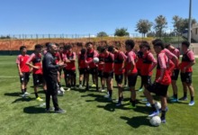 ‏منتخب مصر للناشئين يختتم تدريباته استعدادًا لمواجهة إثيوبيا في كأس أمم أفريقيا