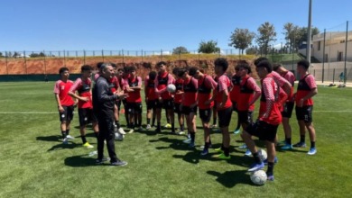 ‏منتخب مصر للناشئين يختتم تدريباته استعدادًا لمواجهة إثيوبيا في كأس أمم أفريقيا