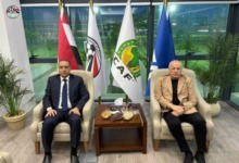 قبل مواجهة الزمالك واتحاد العاصمة.. هاني ‏أبو ريدة يستقبل وزير الشباب والرياضة الجزائري