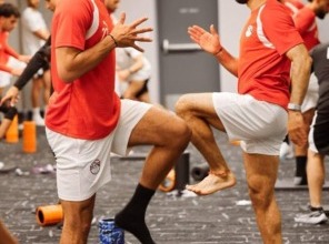 تدريبات خاصة للاعبي منتخب مصر استعدادا لمواجهة نيوزيلندا في المونديال