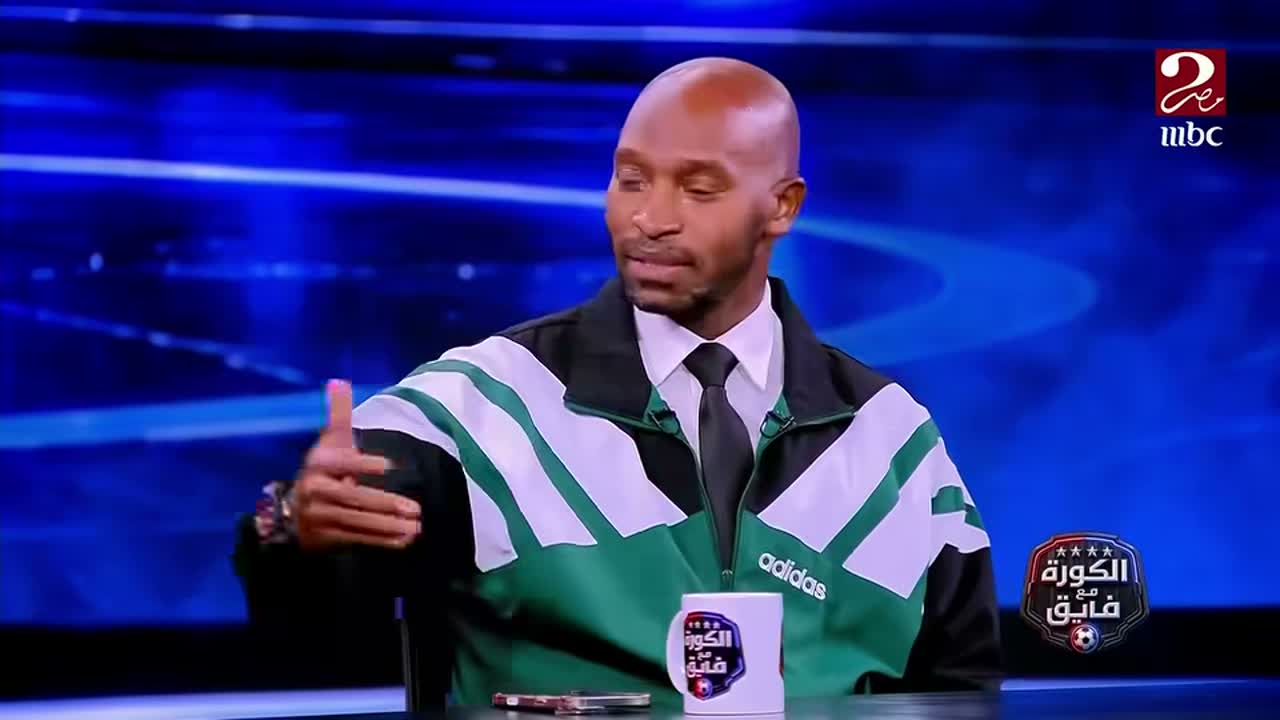 ضيف في استوديو برنامج الكورة مع فايق على قناة MBC