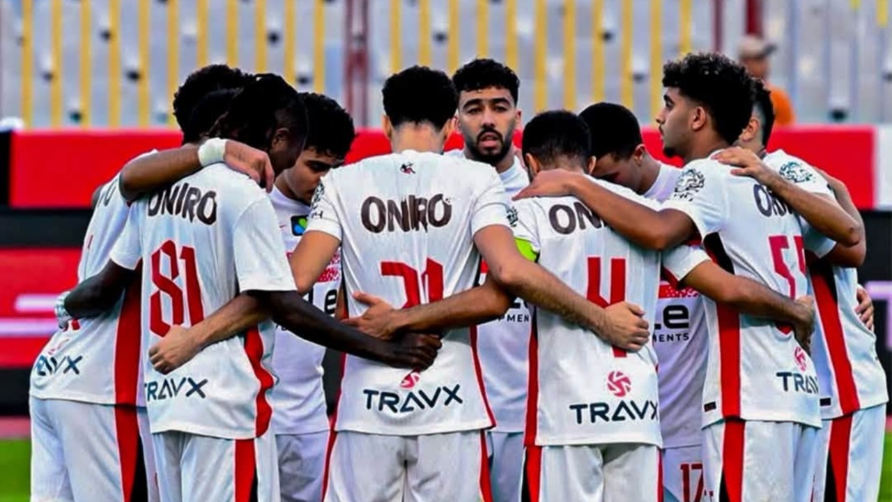 حافلة الزمالك أمام ستاد القاهرة قبل مواجهة المقاولون العرب